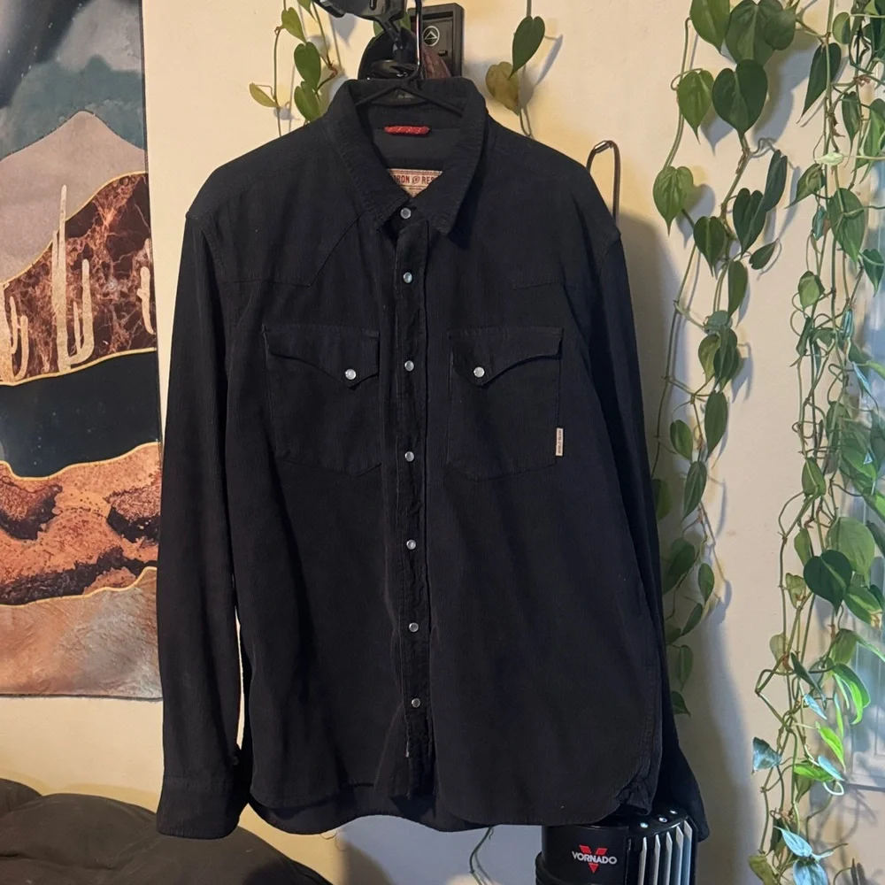 Iron & Resin Ojai Corduroy button up shirt - Picture 1 of 4